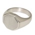 Signet ring made of 925 sterling silver in different sizes